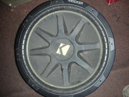 Kicker comp c15 15" single car stereo 10c154 speaker subwoofer sub woofer 500w