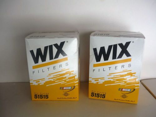 Wix oil filters 51515 nib nascar two filters