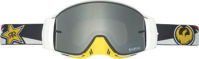 Dragon nfx2 rockstar frameless snow goggles black/yellow/white/injected ion lens