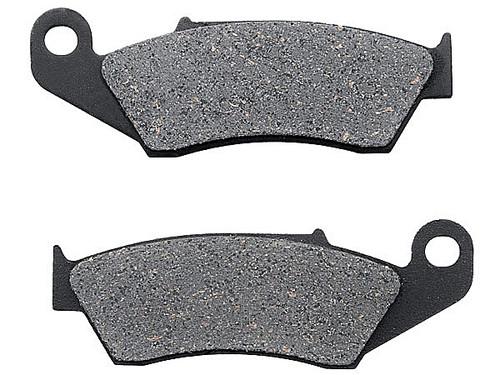Front carbon kevlar organic nao disc brake pads for 2000 yamaha yz 426
