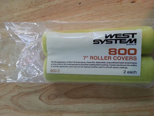 New genuine west system marine 800-2 roller covers 7&#034; (2 pack)