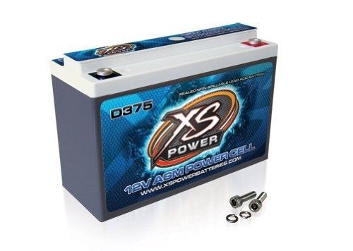Xs power d375 xs series 12v 800 amp agm high output battery with m6 terminal