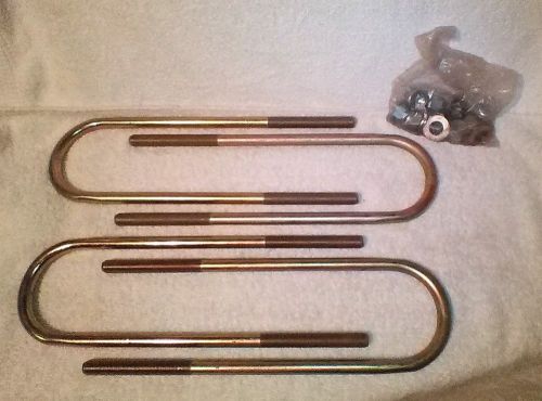 New, never used lift kit u bolts with hardware - free shipping - best offers...