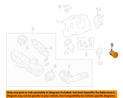 Ford oem anti-theft-ignition immobilizer module 6e5z15607aa
