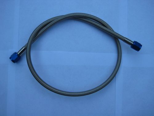 Nos/nitrous/nx/zex/holley/ big-pro shot-cheater 4an-4an-30" blue line/hose kit!