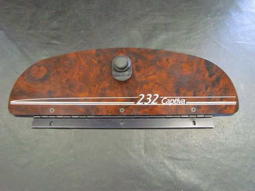 Rinker captiva 232 glove box door w/ latch 15" x 4 1/2" marine boat