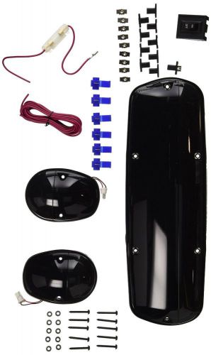 Recon 264155bk smoked cab roof lights 2002-2007 chevy &amp; gmc ck series heavy duty