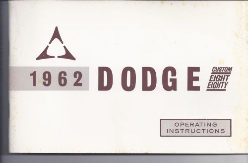 1962 dodge custom eight eighty 88 original