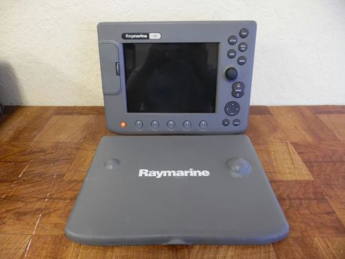 Raymarine c80 classic head &amp; suncover - updated s/w, tested, &amp; working - 8&#034; mfd