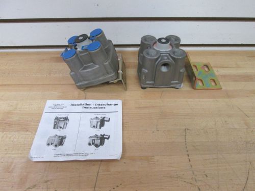 Bendix military relay valves; nsn: 2530-01-147-9995, p/n: r-12v [qty/2] ~new~