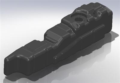 Titan fuel tanks 7020311 fuel tank polyethelyne 65-gallons ford 6.7l diesel kit