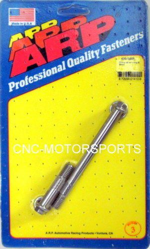 Arp starter bolt kit 430-3505 chevy all w/long &amp; short hex 1.880 &amp; 4.450 uhl