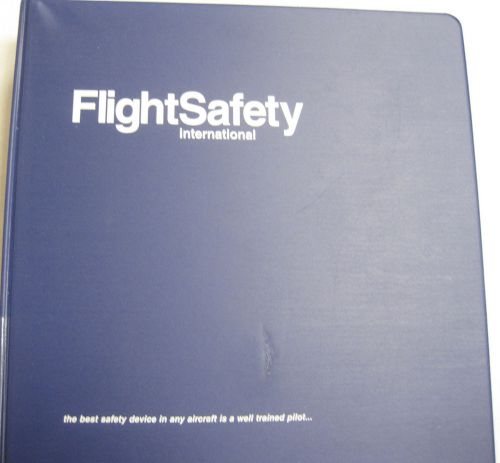 Citation v original flightsafety pilot training manual