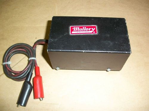 Mallory magneto buzz box for use setting up mallory super mag ignition