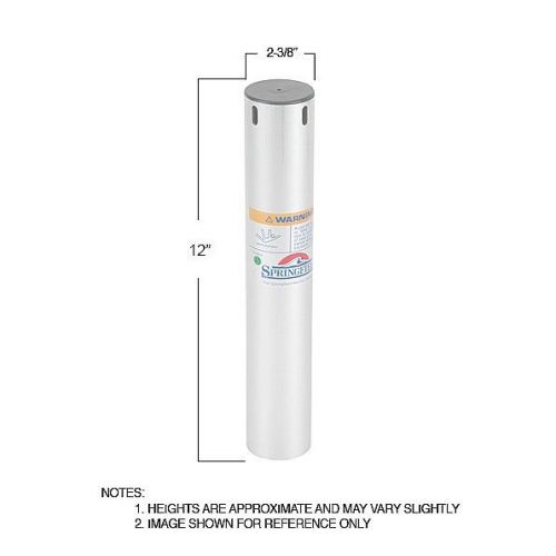 Springfield 12" locking post 2-3/8" diameter 1300712 use with plug in base