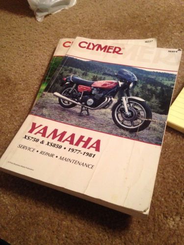 Clymer repair manual m404, yamaha xs750 xs850 1977-81