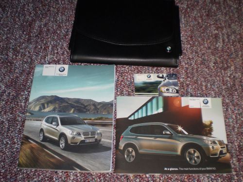 2012 bmw x3 xdrive 28i 35i suv owners manual books guide case all models