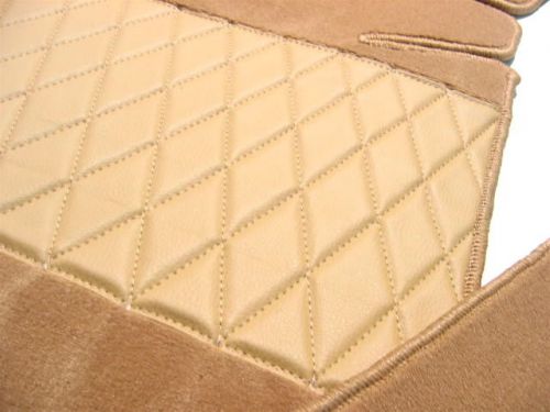 Premium medium tan velours mat set for mercedes w108 280s 280se 1967-1972