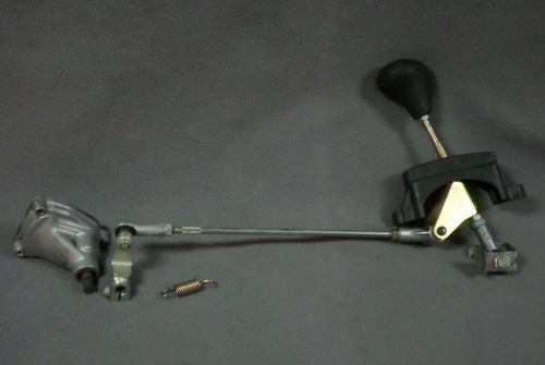 Transmission gear selector - '05 kawasaki prairie kvf360 atv 4x4 linkage knob