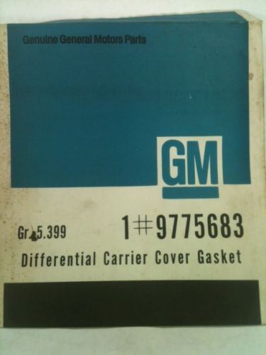 Nos gm # 9775683 10 bolt differential cover gasket