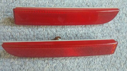 Mitsubishi lancer evolution 10 x rear right &amp; left back bumper deflector light