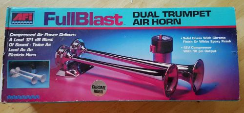 Afi full blast dual trumpet air horn 10106
