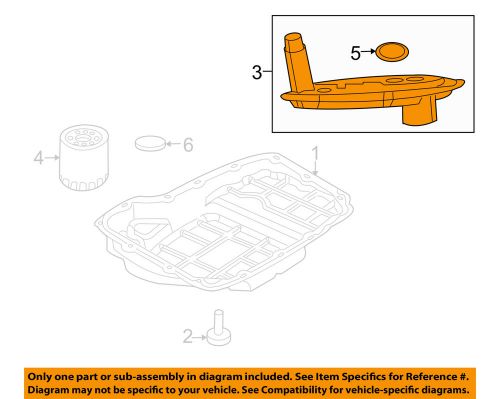 Chrysler oem automatic transmission-filter 5013470ae