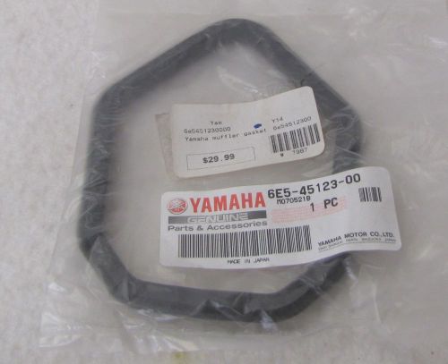 Genuine yamaha muffler gasket 6e5-45123-00-00