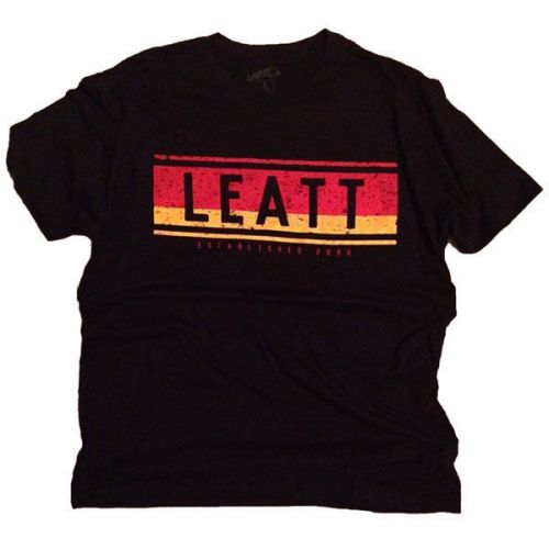 Leatt casual t-shirt  race stripe/black/red