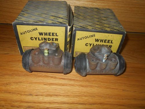 Rebuilt wagner lockheed front left &amp; right wheel cylinders 1956 1957 rambler 6