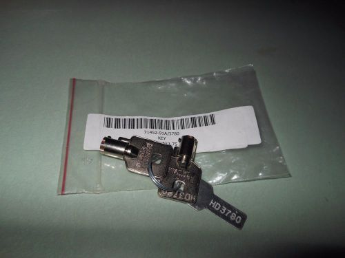 New oem harley davidson qty. 1 set 2 keys code # 3780 # 71452-91a