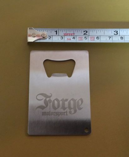 Genuine forge motorsports bottle opener