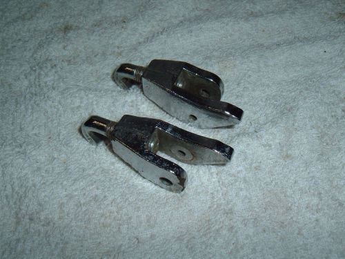 1967 1968 1969 1970 oem mustang cougar convertible top latch hook and block r&amp;l