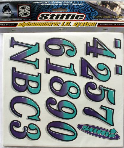 Stiffie classic cl05 boat pwc id number decal alphanumeric registration stickers
