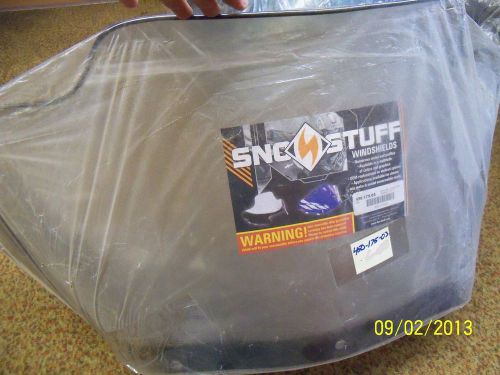 Snowmobile windshield #450-175-03 zr2 chassis 1998-00 smoke 16 1/2" sno-stuff