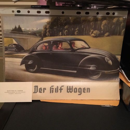 Sell VW Kdf Dealership Brochure Reprint in Las Vegas, Nevada, United