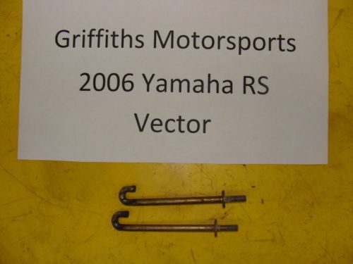 06 yamaha vector rs apex gt attack rage seat bolt set rear j hook bolts mount