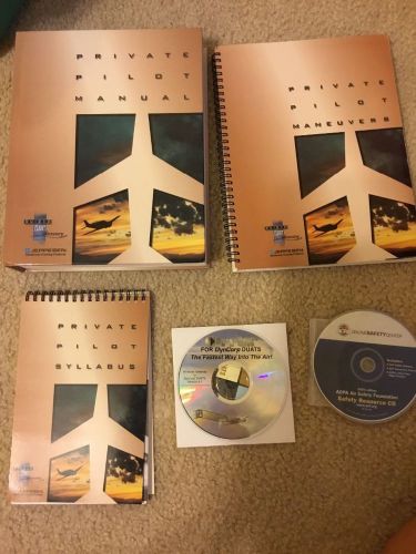 Jeppesen sandersontraining guided flight private pilot manual books