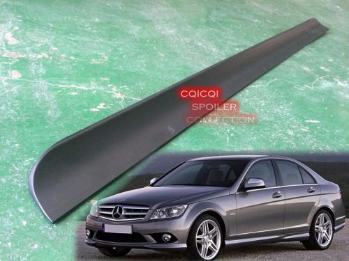 Unpainted mercedes benz 08~14 w204 c class sedan roof spoiler ◎
