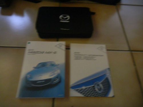 2010 mazda mx-5 miata owners manual set + free shipping