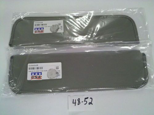 1948-52 ford pickup truck sun visors - grey f-1, all f- series trucks