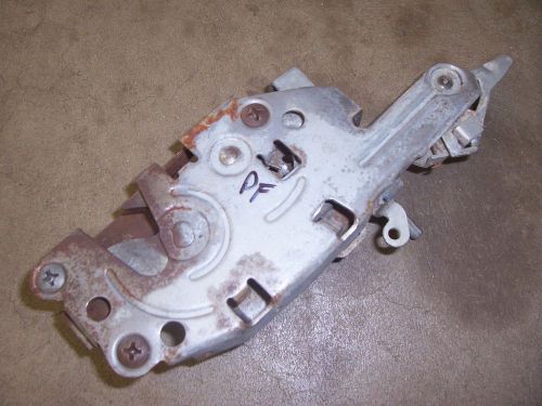 1965 cadillac coupe deville 2 door inner rear door latch mechanism hot rod p