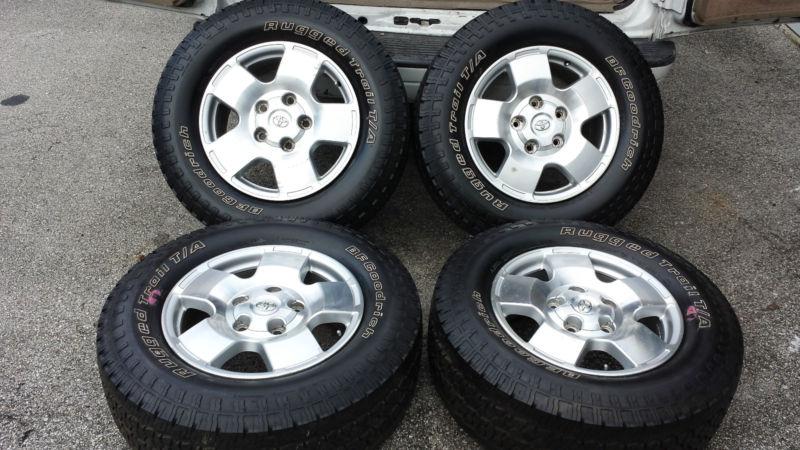 Toyota tundra 18" wheels trd offroad tires tpms oem factory 2007-2013