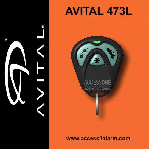 Avital 473l 3-button remote control replacement transmitter ezsdei474s 473t
