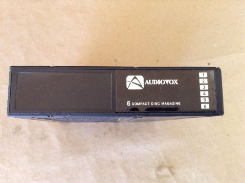 Audiovox cd compact 6 disc magazine
