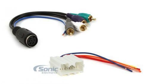 Scosche mi03b radio/amplifier replacement interface for 1987-2005 mitsubishi