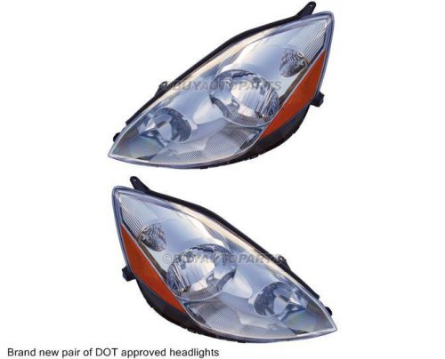 Pair brand new top quality left &amp; right headlight assembly fits toyota sienna