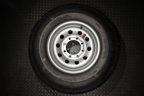 16 trailer tire and wheel - 235 80 r16 - 10 ply - trailquest