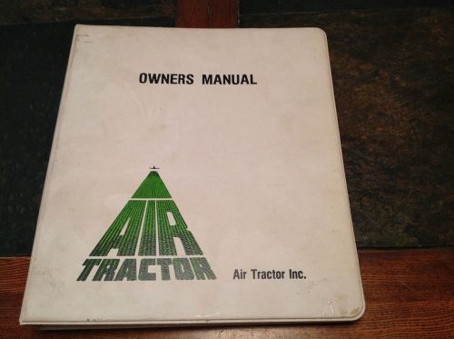 Air tractor at-301 owners manual