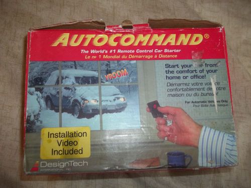 New in box autocommand remote control car starter model 20023